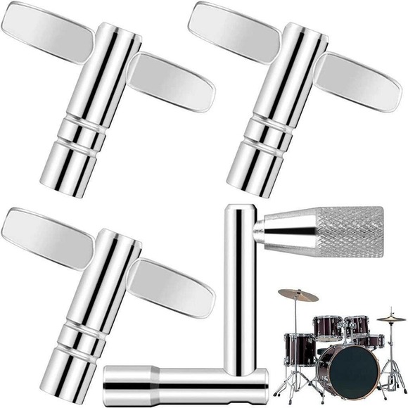 2 sets of Drum Keys 3-Pack Each and tuning Key with Continuous Motion - Picture 1 of 4